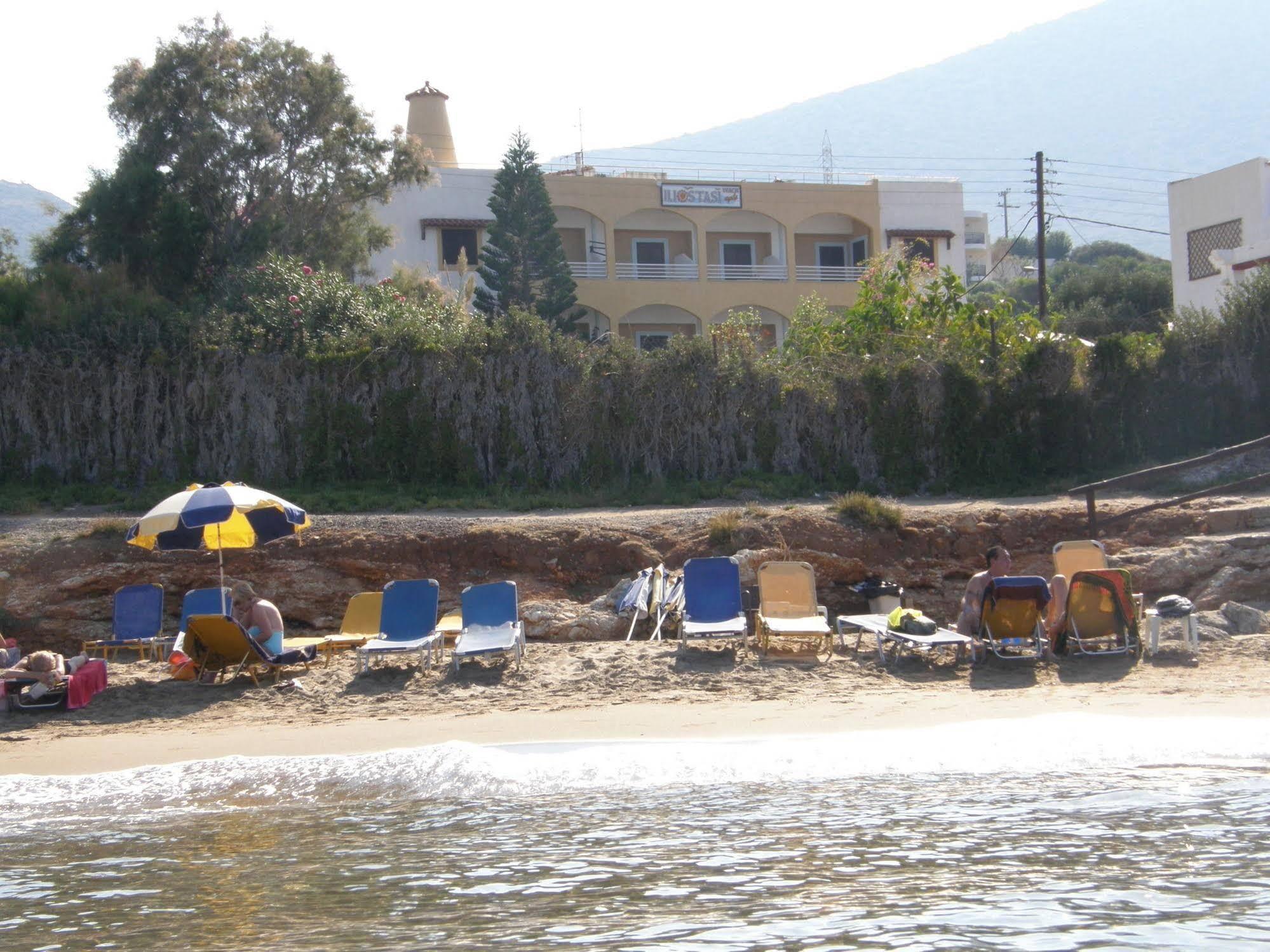 Iliostasi Beach Apartments Limenas Chersonisou Exterior foto