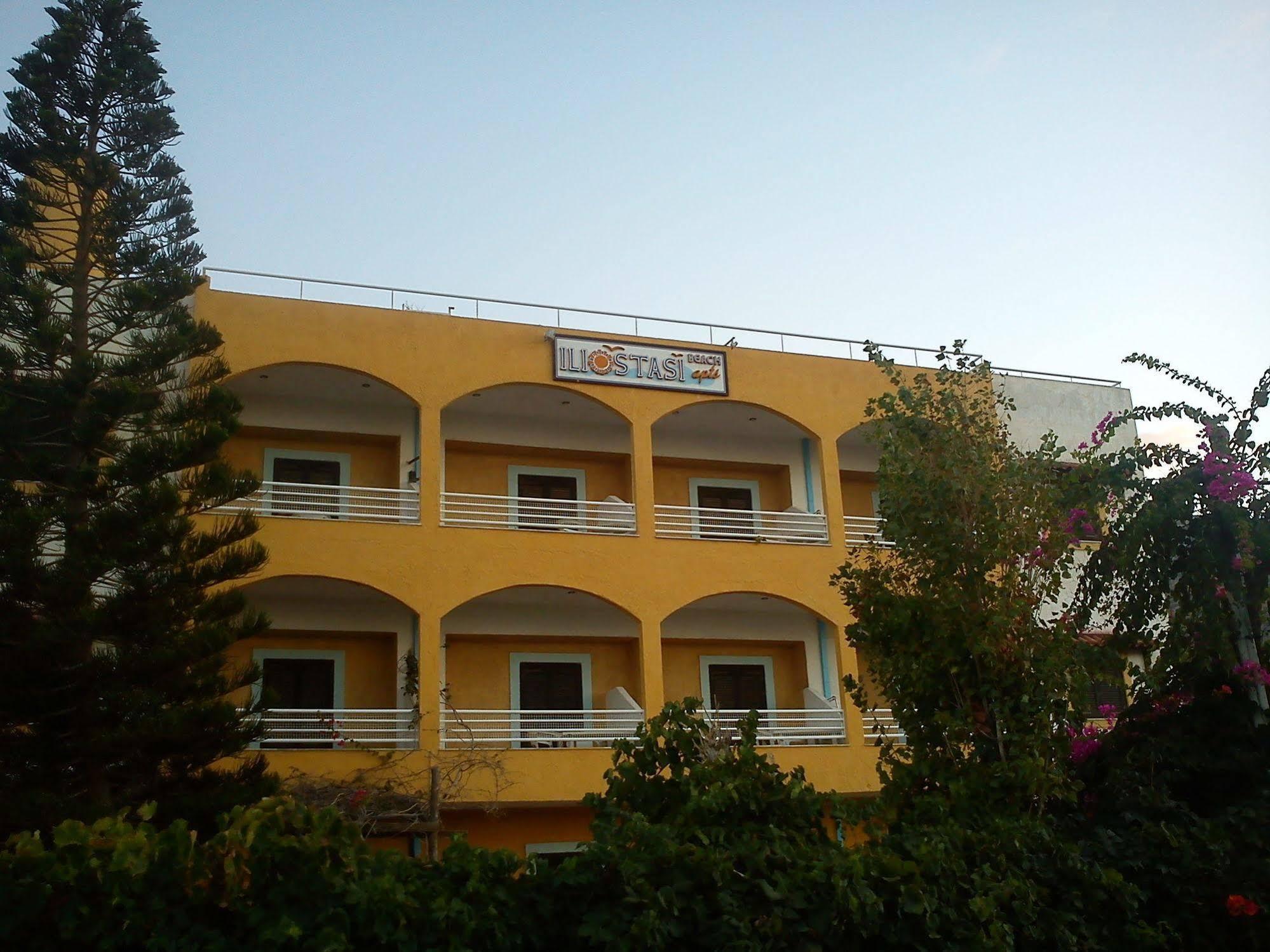 Iliostasi Beach Apartments Limenas Chersonisou Exterior foto
